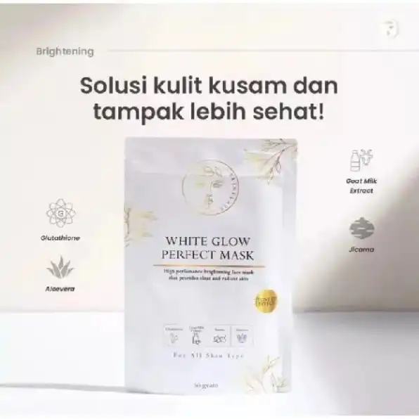 white glow perfect mask masker white glow