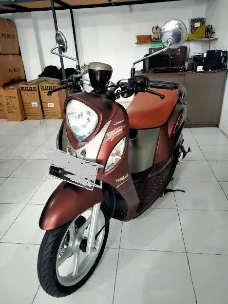 Motor Fino 2018 Plat Jakarta