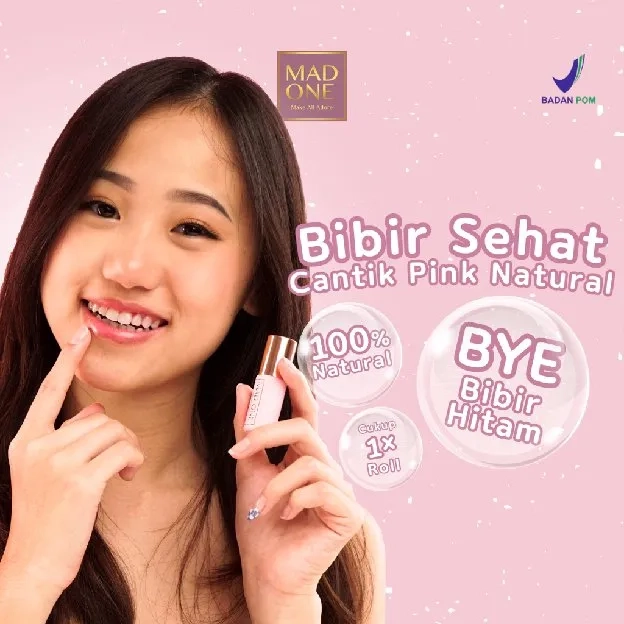 Lip Serum Bibir Pink - Perawatan Bibir - Pencerah Bibir