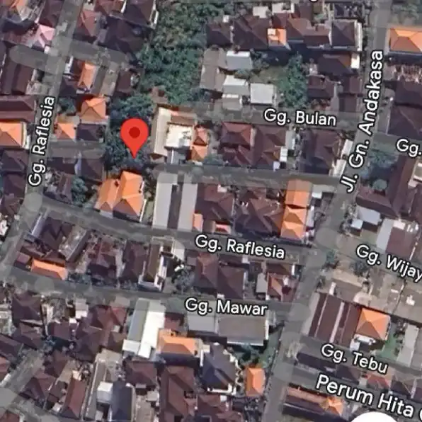 Dijual 1,5 are, Jl. Gunung Andakasa Belakang Satelindo Penamparan Denpasar