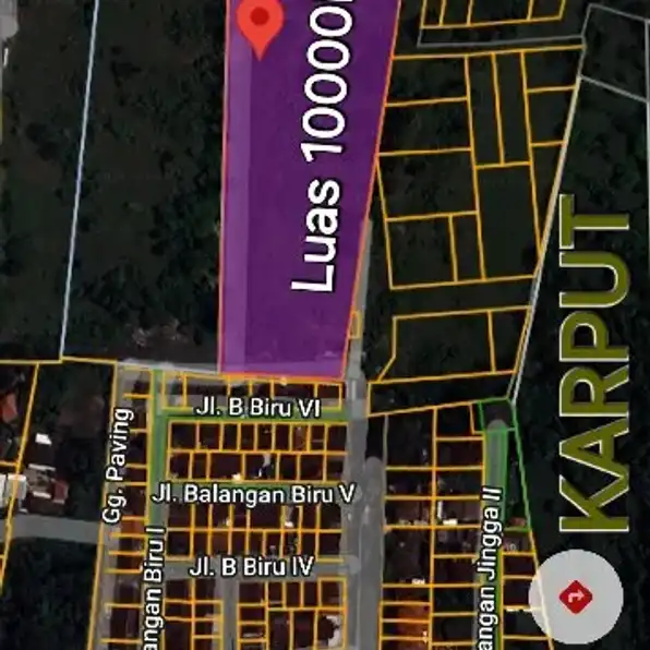 Dijual 1 Ha. Jl. Boulevard Pantai Balangan Jimbaran Atas Kuta Selatan