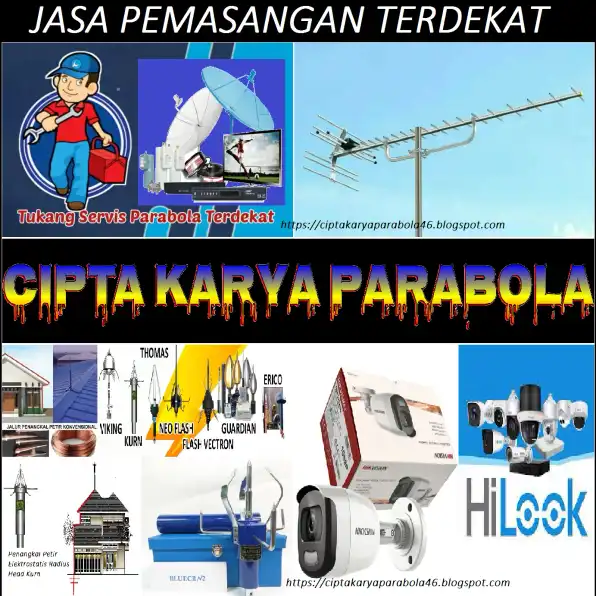 Toko Jasa Pasang Baru Antena TV Digital Pondok Melati Kota Bekasi