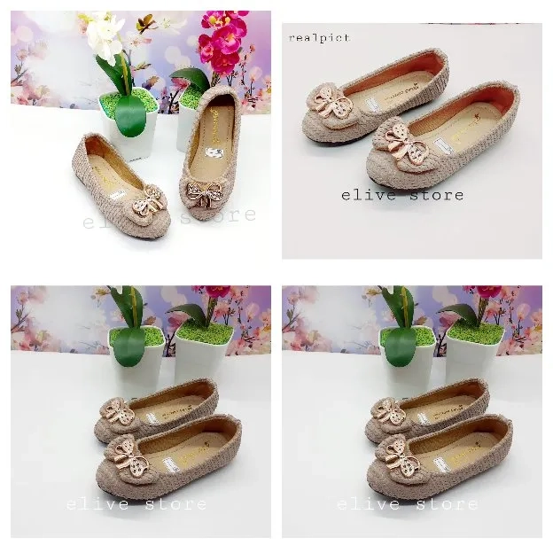 BisaCOD - Flat Shoes Balet Anak Usia 3-9 Tahun - dmn