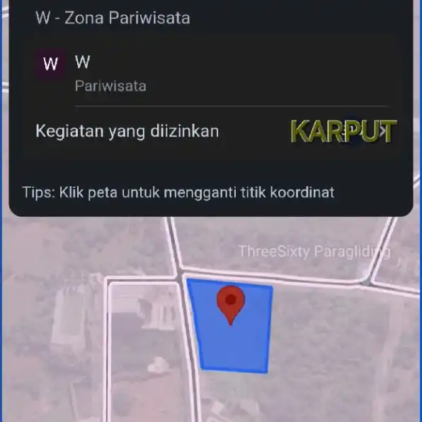 Dijual 18 are, Jl. Karmakandara Pantai Melasti Ungasan Kuta Selatan