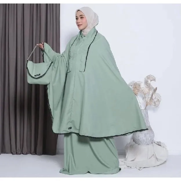 MUKENA DEWASA 3IN1 KATUN PREMIUM / MUKENA LESTY 3IN1 TERLARIS  / MUKENA DEWASA TERBARU