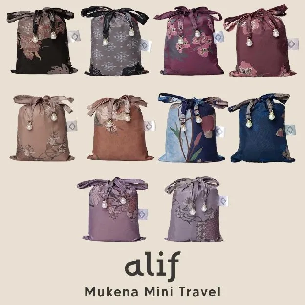 MUKENA MINI MOTIF PARASUT PREMIUM KOREA TRAVEL