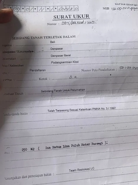 Dijual 2,5 are FREE RUMAH, Jl. Gn. Talang VI Padangsambian Klod Denpasar