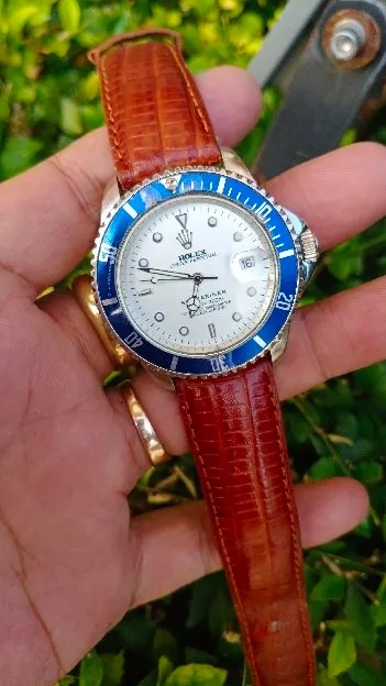 jam pria Rolex submarine otomatis