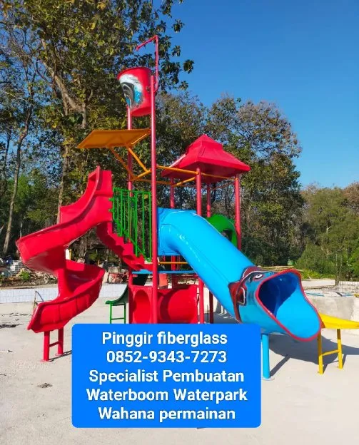 0852-9343-7273 Pembuatan Wahana permainan Watermark Waterboom Palembang