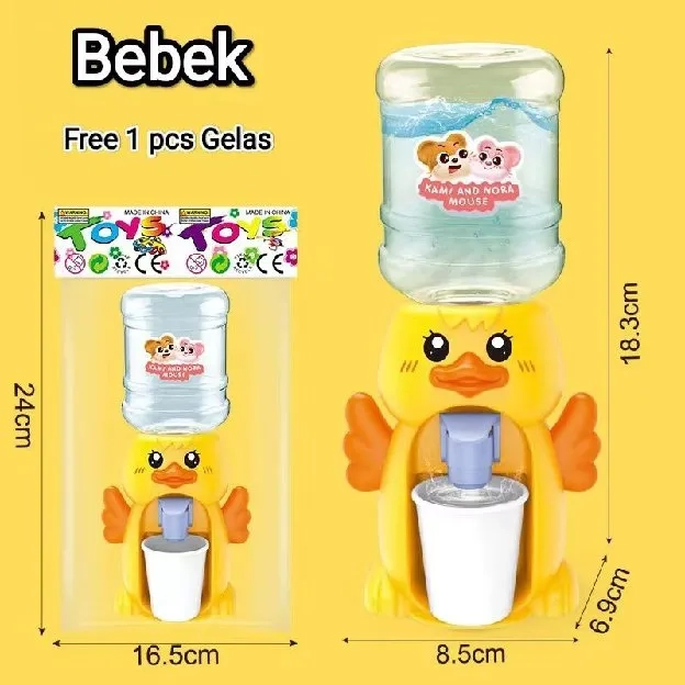 Dispenser Ari Mini Galon Portable Anak Air Minum Karakter