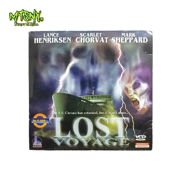 Video CD VCD Film Lost Voyage Horor Barat Action Hollywood