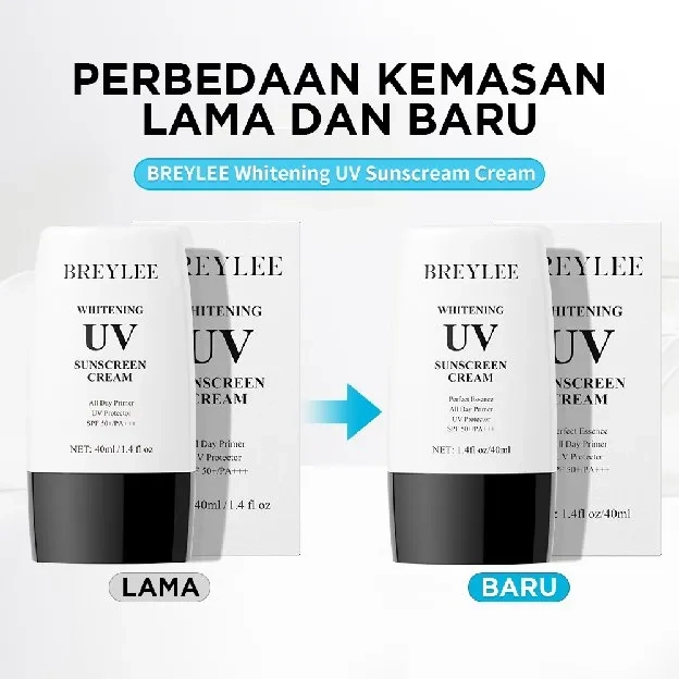 BREYLEE UV Sunscreen SPF 50++++ | WHITTENING UV | UV Protection Skin Barrier -Anti-Aging Krim Pelind