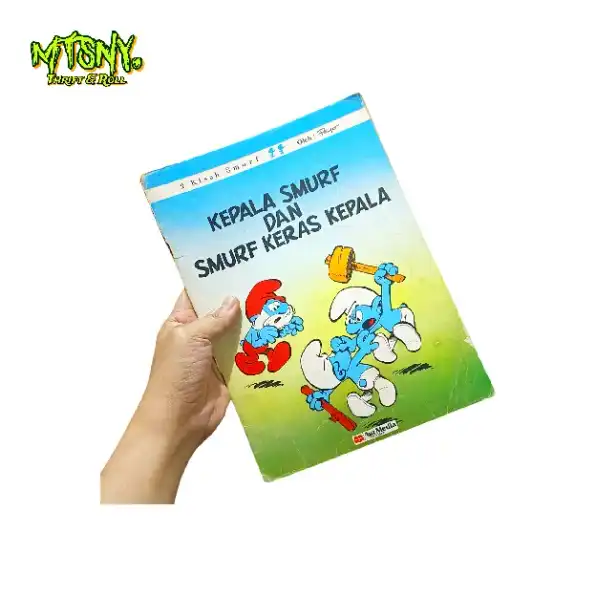 Komik Lebar Eropa Kisah Kepala Smurf Dan Smurf Keras Kepala 1987