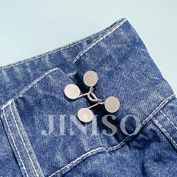 1set Kancing Pengecil Jeans Adjustable Unisex