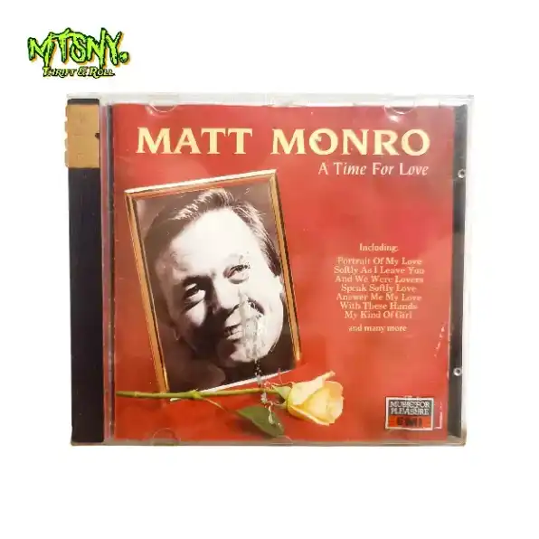 Kaset CD Musik Matt Monro A Time For Love