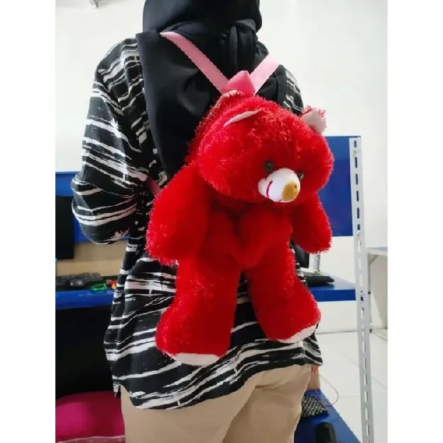 Tas gendong boneka Tedy bear