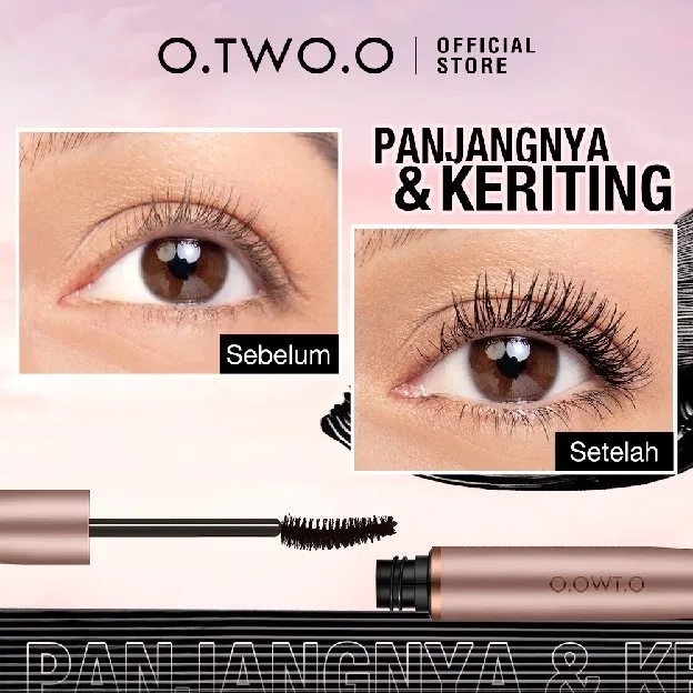 O.TWO.O Waterproof Mascara Long Lasting Natural Curling Eye Lash Makeup