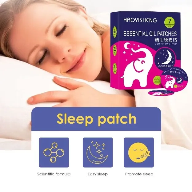 Sleep n Glow Patch Bantu Tidur Patch Sleep Patch - bantu tidur - herbal alami - insomnia - koyo mela