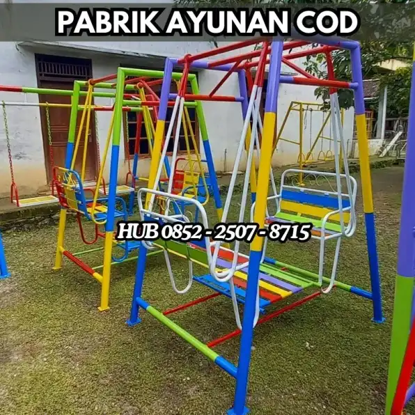 Hub 0852-2507-8715 GROSIR !! ayunan besi kecil Dan mainan outdoor Kec Mayong Jepara Bayar COD Free Ongkir