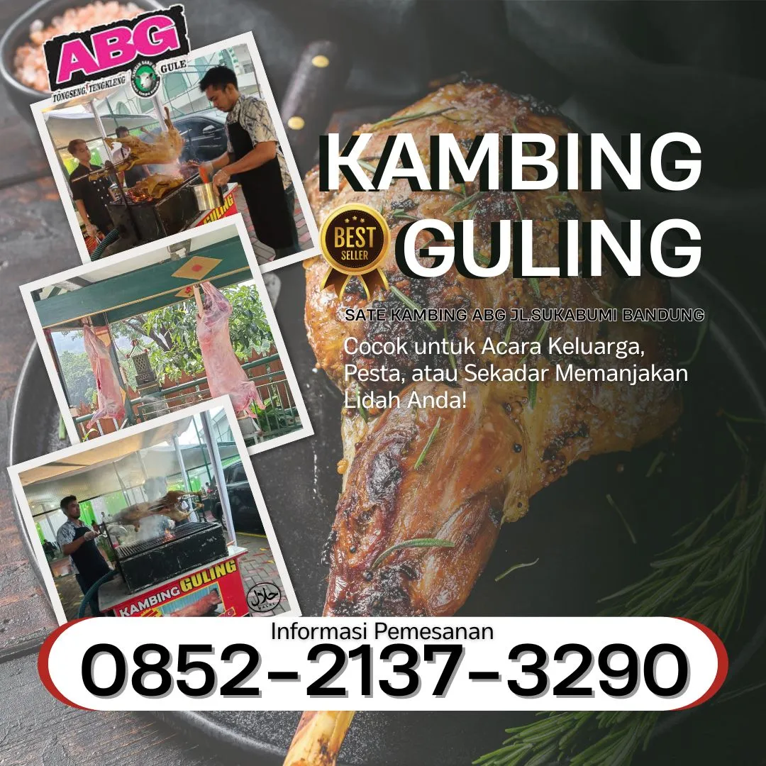 ENAK! Kambing Guling | Sate ABG | di Maleer Bandung