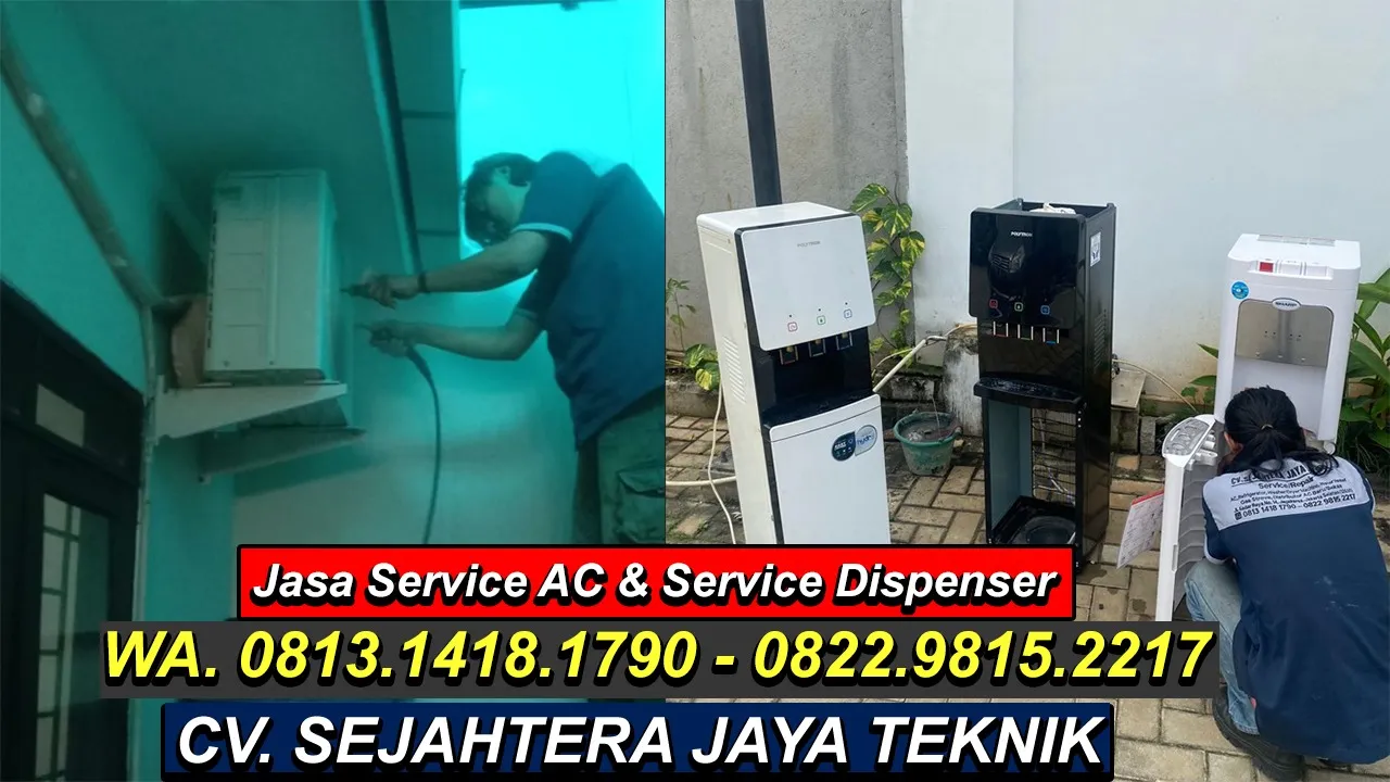 WA. 0822.9815.2217 - 0813.1418.1790 Jasa Service Dispenser & Jasa Cleaning Dispenser Ciketing Udik, Bantargebang Bekasi Terdekat