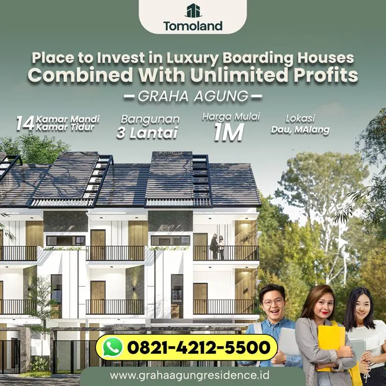 MINIMALIS x821-4212-5500 Cari Rumah Kost Premium Untuk Dosen Jawa Timur Ngawi GRAHA AGUNG HIGHLAND