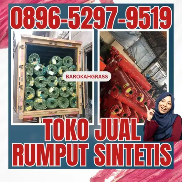 0896-5297-9519 (Bu Diana), Distributor Rumput Sintetis Makassar Toraja Utatar Rantebua