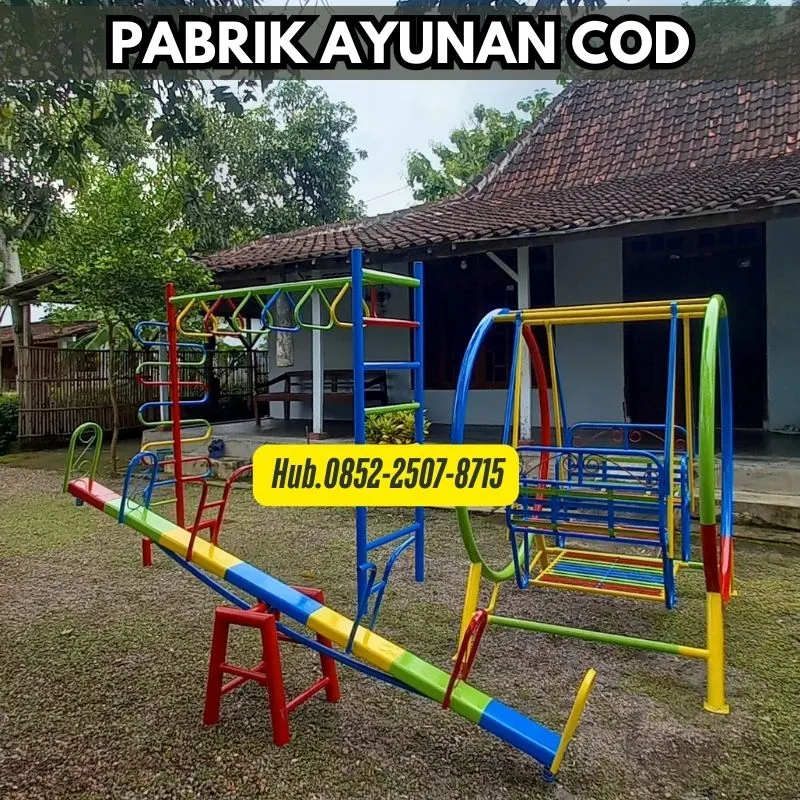Hub 0852-2507-8715 CUKUP SHARE LOCK !! ayunan besi sederhana Dan Perosotan Custom Kec Pagaden Subang Bayar COD Free Ongkir