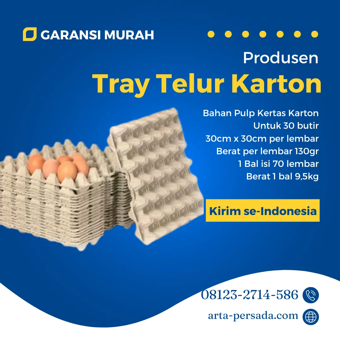 Egg Tray Telor Karton Kardus Diskon Kilat Kediri Tabanan Bali (16)