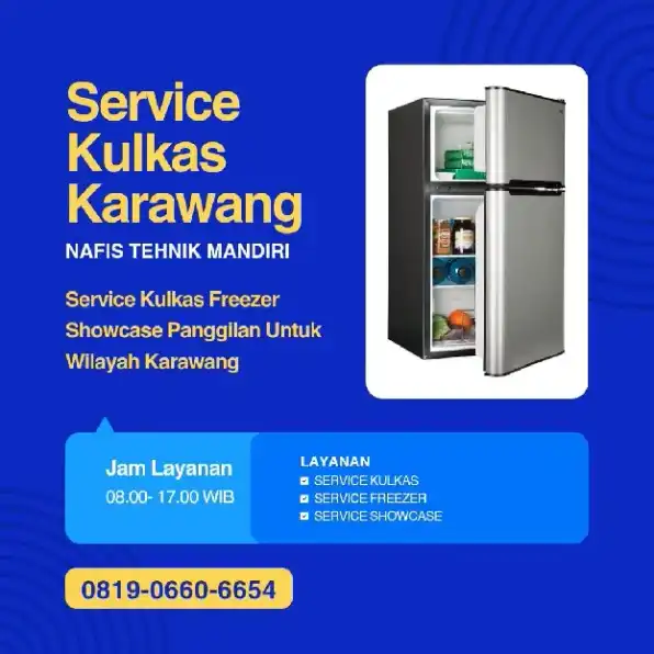 Service Kulkas Solokan Karawang 0819-0660-6654