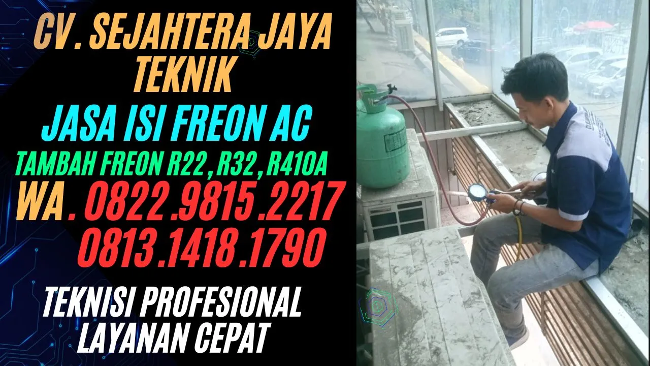 Jasa Bongkar Pasang AC Condet, Kramat Jati, Ciracas, Cililitan, Jakarta Timur Terdekat CV. Sejahtera Jaya Teknik