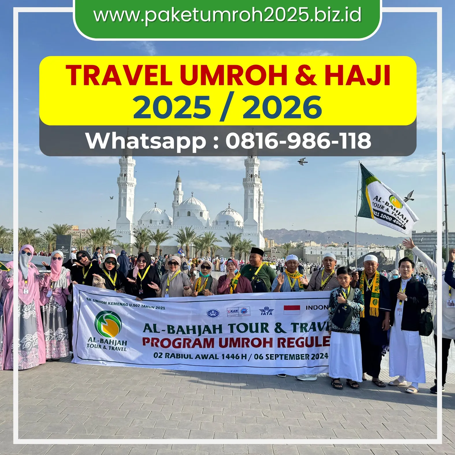 Paket Umroh 2025 Tulangan Sidoarjo AL Bahjah