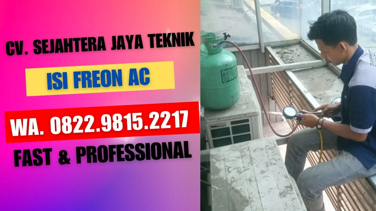 Jasa Service AC Daikin Panasonic Ciaruteun Udik, Cibungbulang, Kabiupaten Bogor, Terdekat - CV. Sejahtera Jaya Teknik