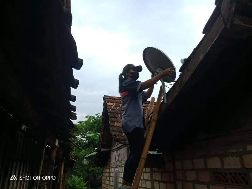 Terima Jasa Panggilan Ahlinya Pasang & Setting Service Antena Parabola Di Sudimara Jaya Kota Tangera