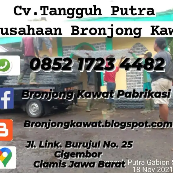 Diskon !!! 085217234482, Pabrik Bronjong Kawat Maccaferri di Surabaya