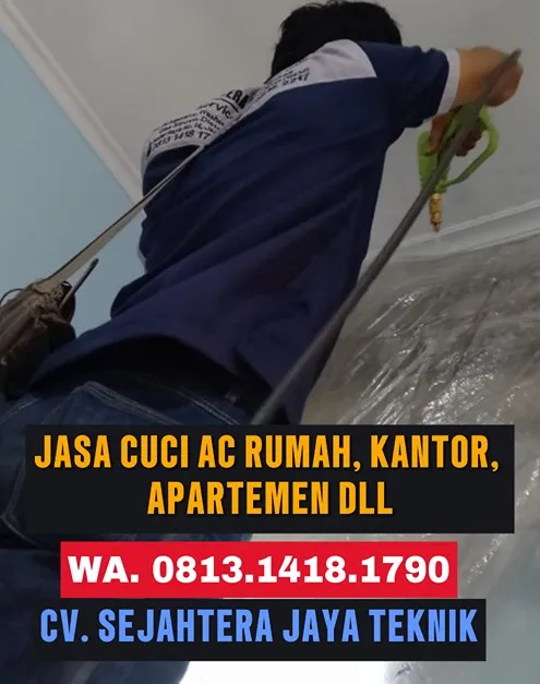 Jasa Service AC Daikin Panasonic Ragajaya, Bojonggede, Kabiupaten Bogor, Terdekat - CV. Sejahtera Jaya Teknik