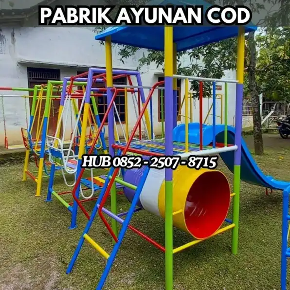 Hub 0852-2507-8715 STOK READY !! ayunan besi hollow Dan produsen playground Kec Karanganyar Karanganyar Bayar COD Free Ongkir