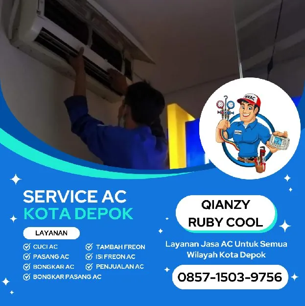 Service AC Duren Seribu Bojongsari 0857  1503  9756