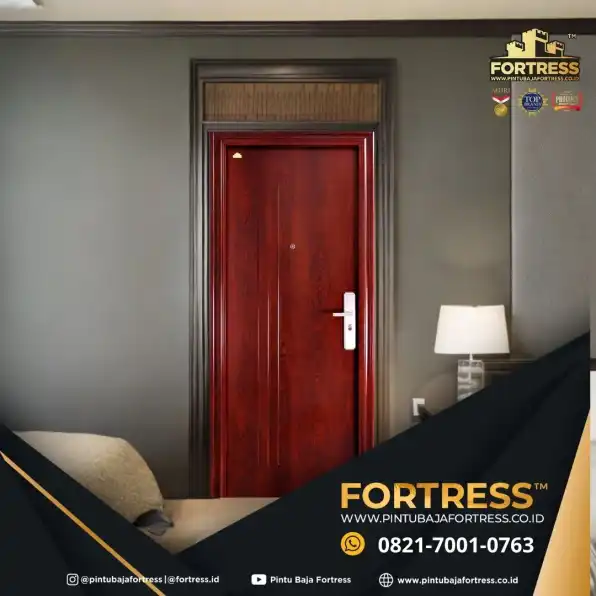 MODERN..!! WA 0821 7001 0763 (FORTRESS) Pintu Kamar Tidur Minimalis 1 Daun Di Bekasi