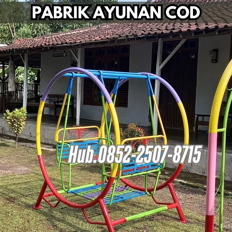 Hub 0852-2507-8715 GROSIR !! ayunan besi kecil Dan mainan outdoor Kec Kayen Pati Bayar COD Free Ongkir