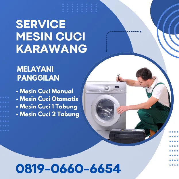 Service Mesin Cuci Pangulah Utara Karawang 0819-0660-6654