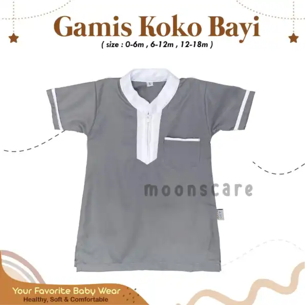 Moonscare Official, 0852-6904-0611, Jual Baju Koko Bayi Moonscare