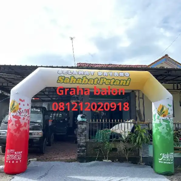 Jual Sewa Balon Gate Start Finish Kota Kebumen Beriman. Hub 081212020918