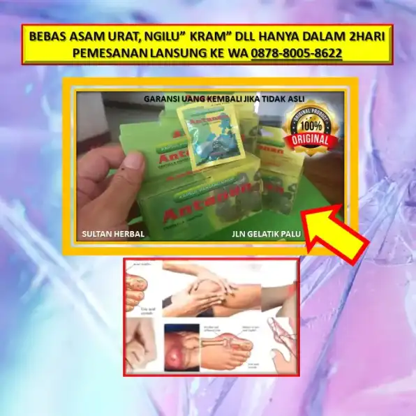 0878-8005-8622 Obat Asam Urat Jual Bebas Di Kota Palu