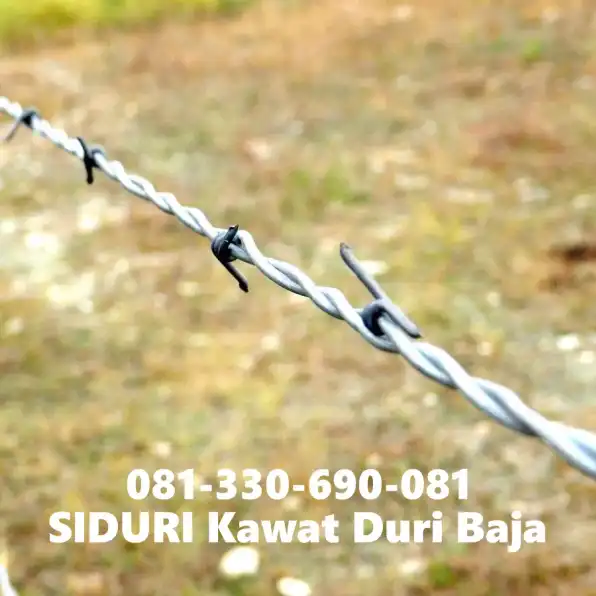 Segera telpon 081-330-690-081 Siduri Kawat Duri Silet Sawahan Surabaya Stok Aman! #6