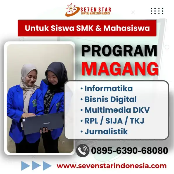 WA 0895-6390-68080 Lokasi Magang Bisnis Digital di Kediri