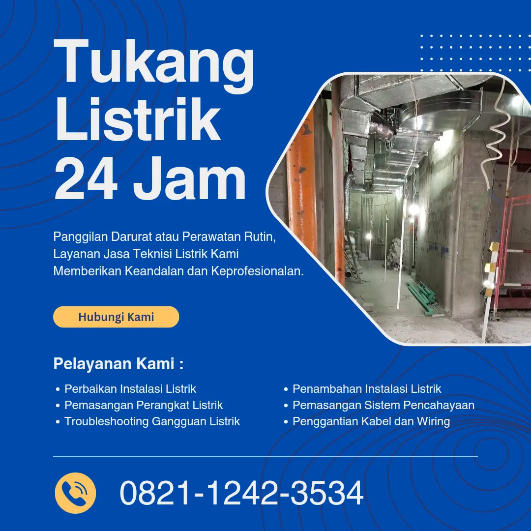 Tukang Listrik Bambu Apus Tangerang Selatan 0821-1242-3534