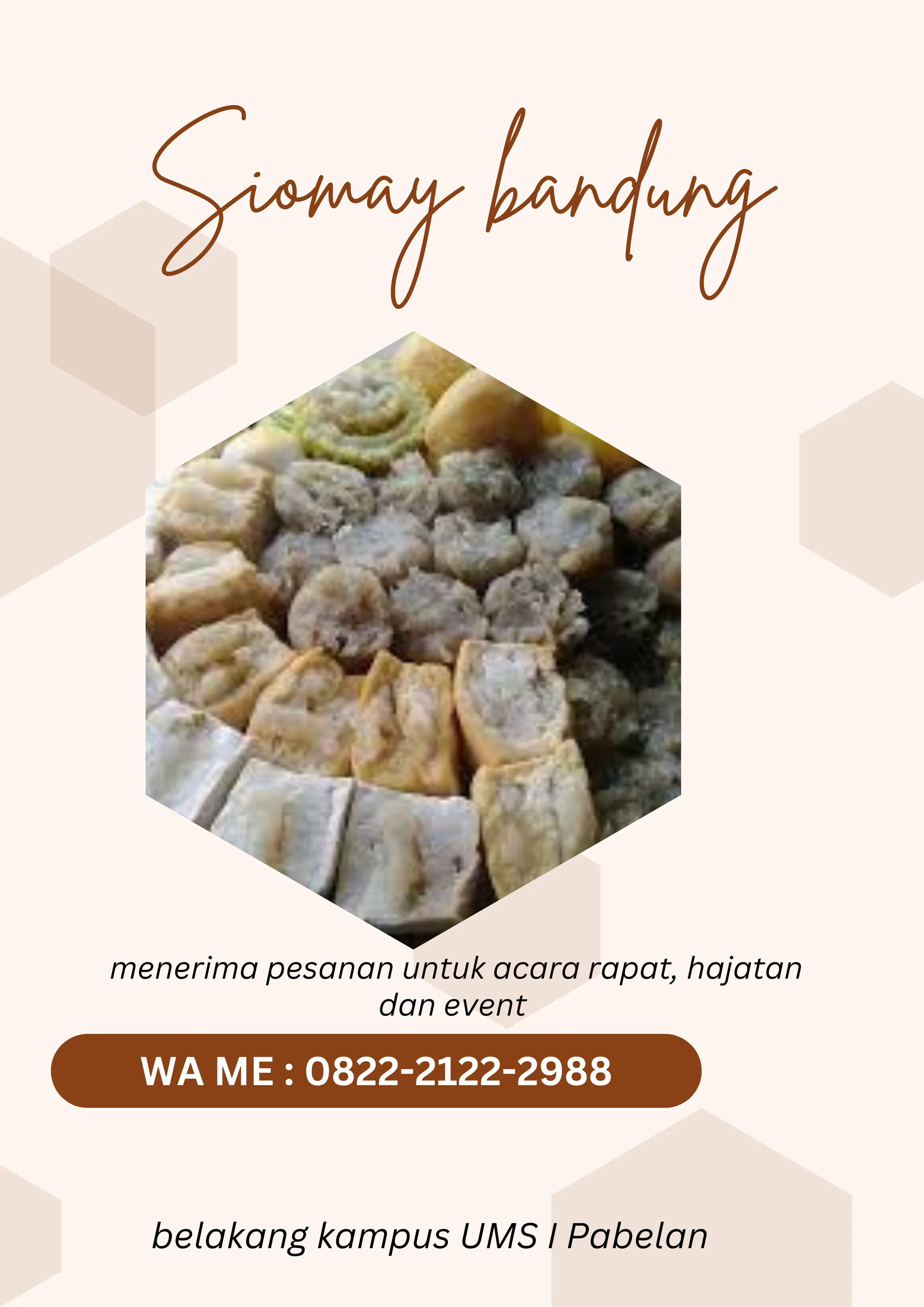 TERPOPULER! WA:0822-2122-2988 Siomay bandung Populer ke Sragen