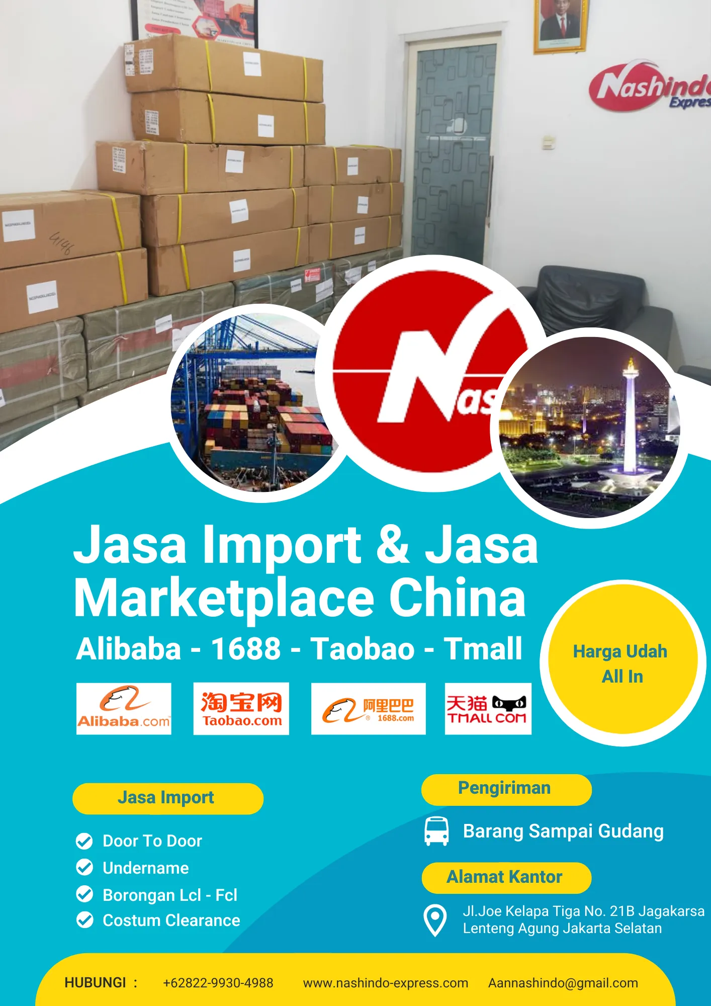jasa import asia eropa all in jakarta
