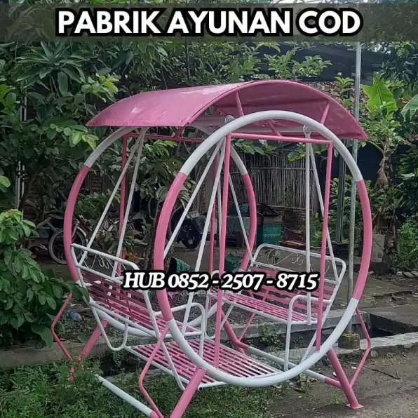 Hub 0852-2507-8715 TERBAIK ! ayunan besi santai Dan Papan Titian Besi Kec Sukaresmi Cianjur Bayar COD Free Ongkir